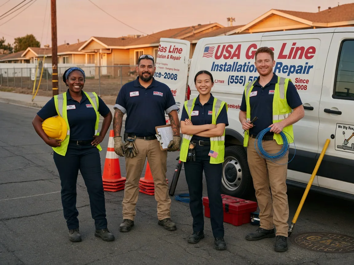 Gas Line Installation company in Luthersburg, PA